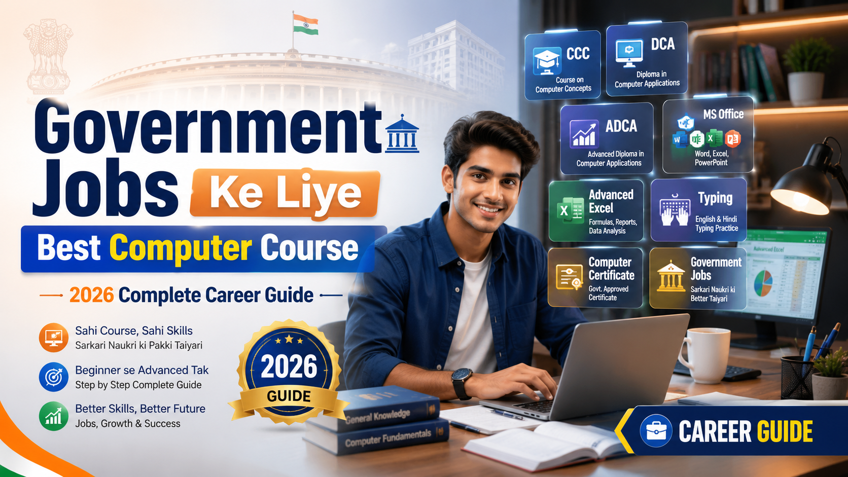 Government Jobs ke Liye Best Computer Course (2026 Guide)