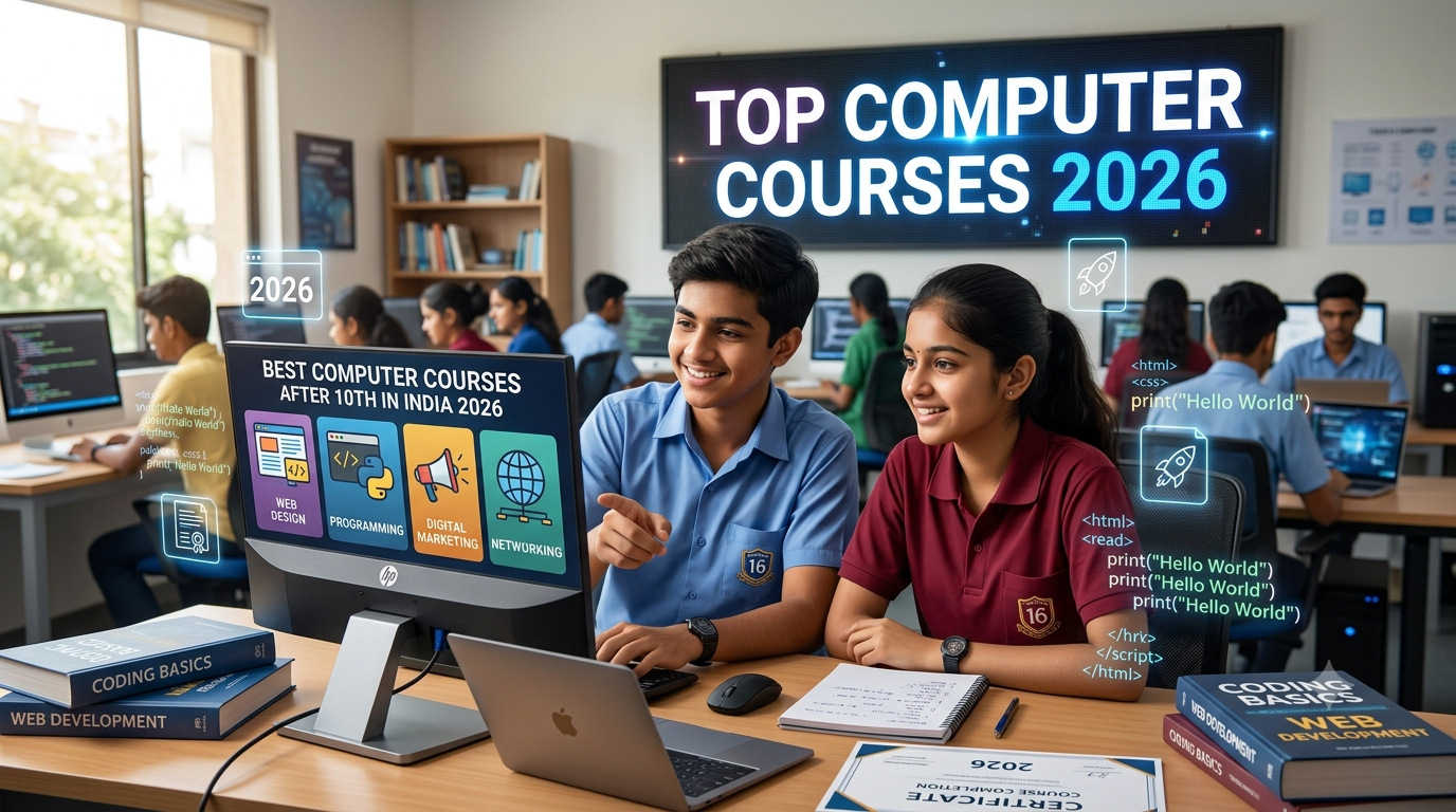 Best Computer Courses After Class 10th: Complete Career Roadmap